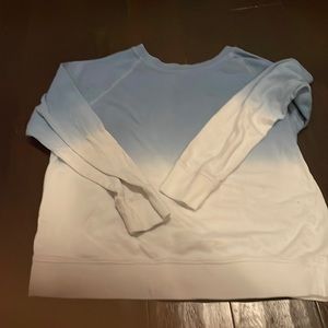 Old navy blue and white long sleeve top